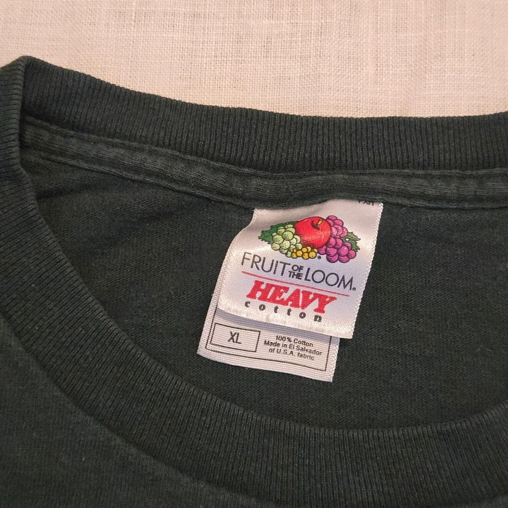 VTG Family Guy Brian Griffin Tee Shirt Mens XL DO I KNOW YOU? Green Cartoon FOTL